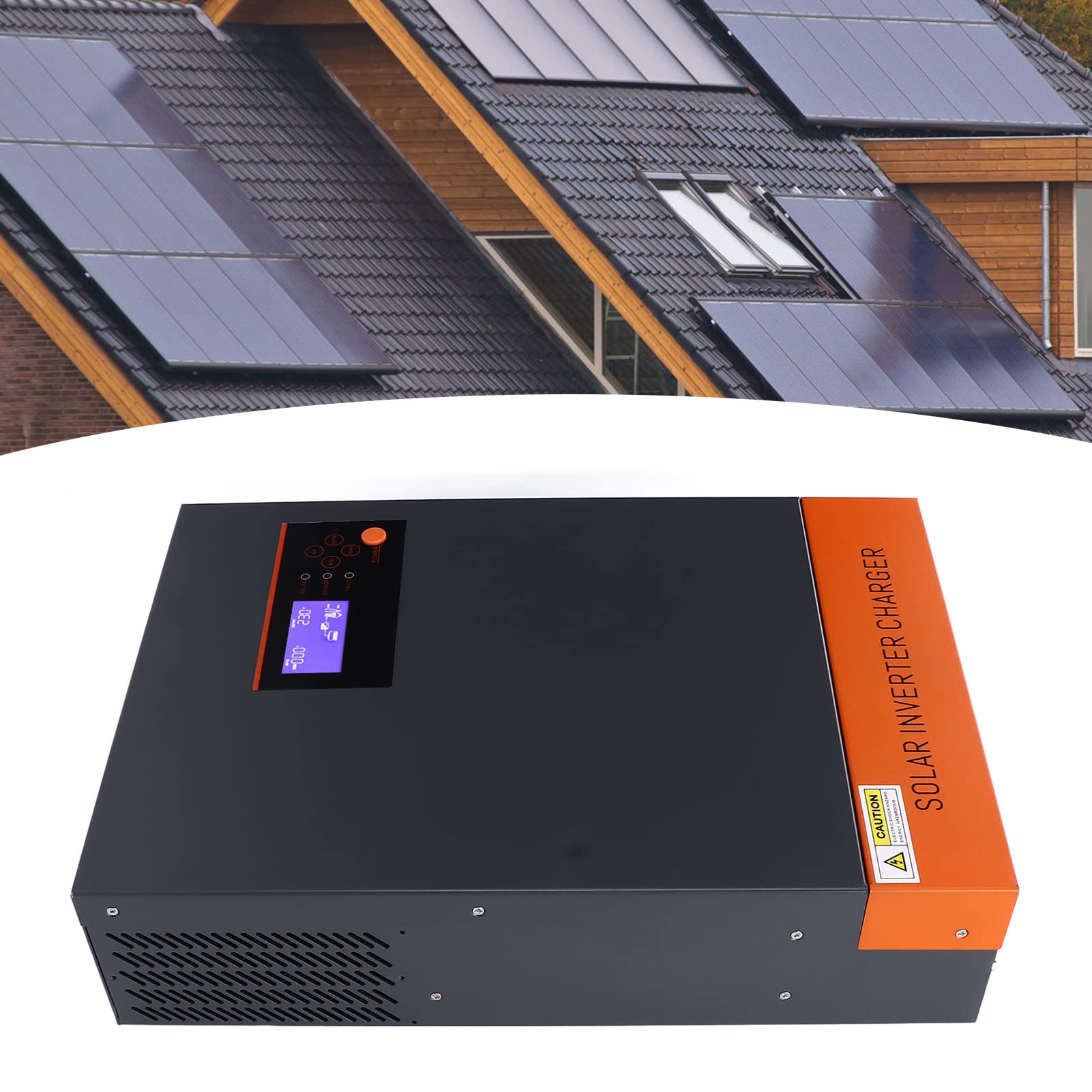 Oumefar Inverter Solare Controllo MPPT Ad Alta Efficienza da 80 A per Alimentatore Domestico Unità in Acciaio Laminato A Freddo da 5,5 KW