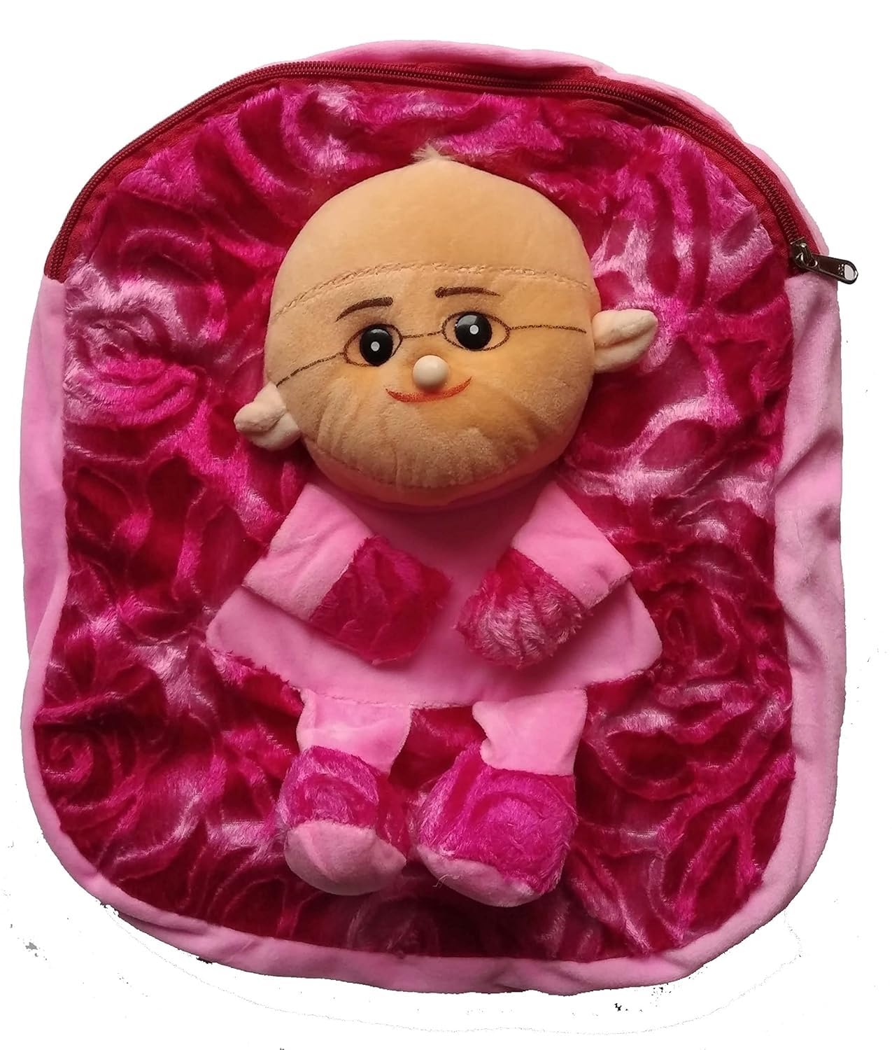 Congo Kids Backpack Motu Patlu Cartoon Bag Mini Travel Bag for Baby Girl Boy 1-6 Years Yellow-image-20