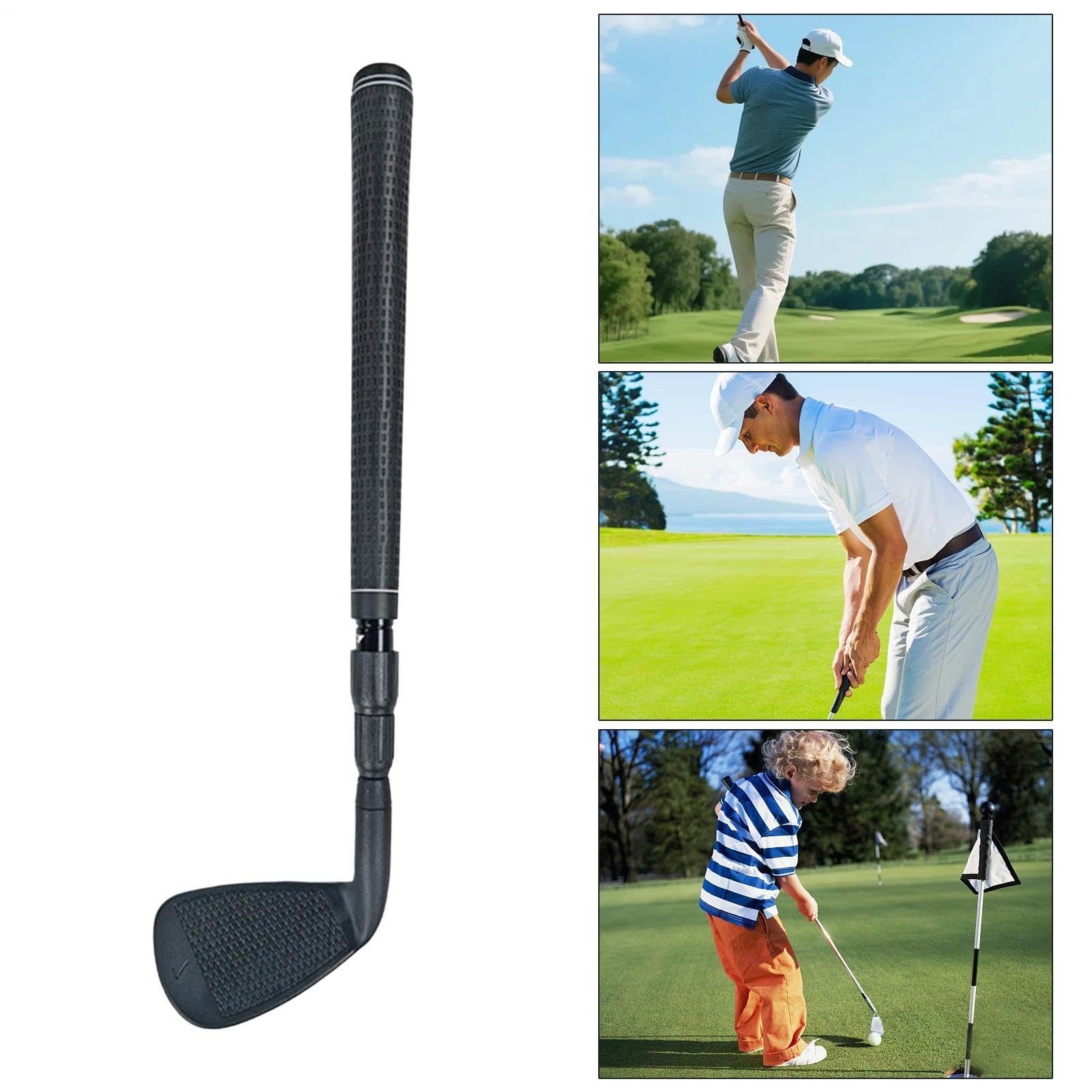 Mazze da golf: putter da allenamento multilunghezza, strumenti per allenamento ergonomici, set leggero e regolabile | Golfisti Adolescenti Uomini Donne Indoor Outdoor Backyard Beach Driving Range, mig