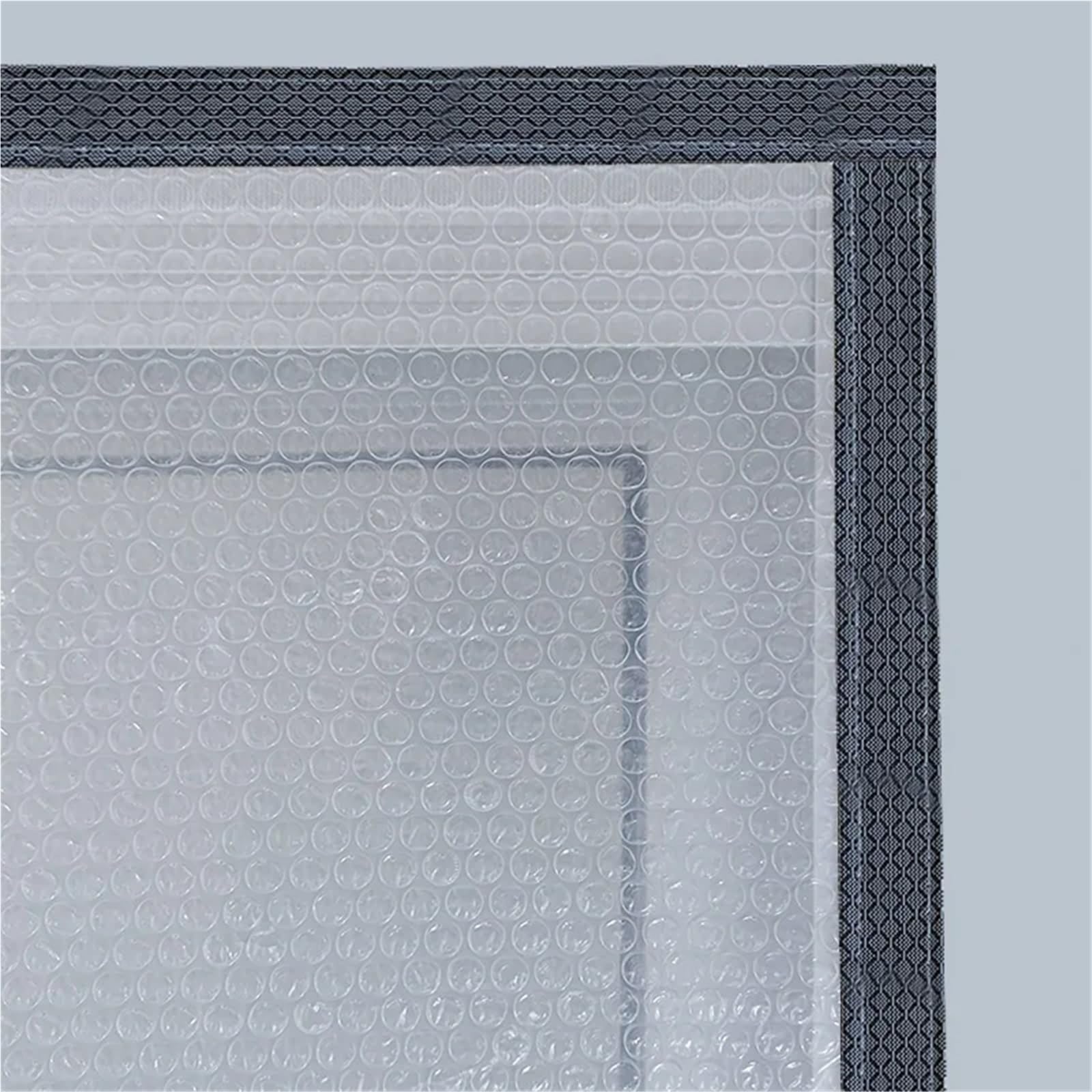 Isolamento finestre, Guarnizione a bolle addensata for la casa termica antivento Facile da installare Nessuna necessità di foratura(W120*H200cm)