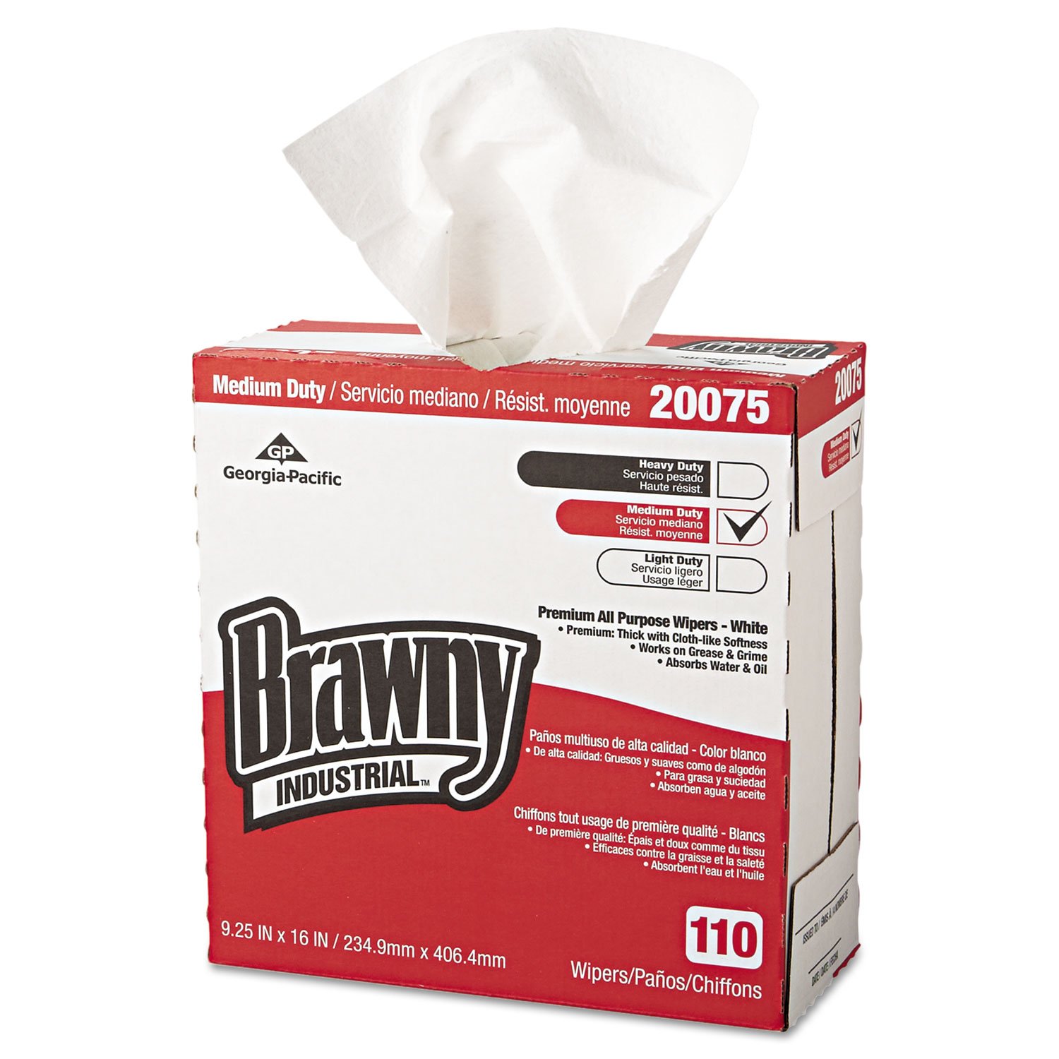 Brawny Professional D300 Disposable Cleaning Towel by GP PRO