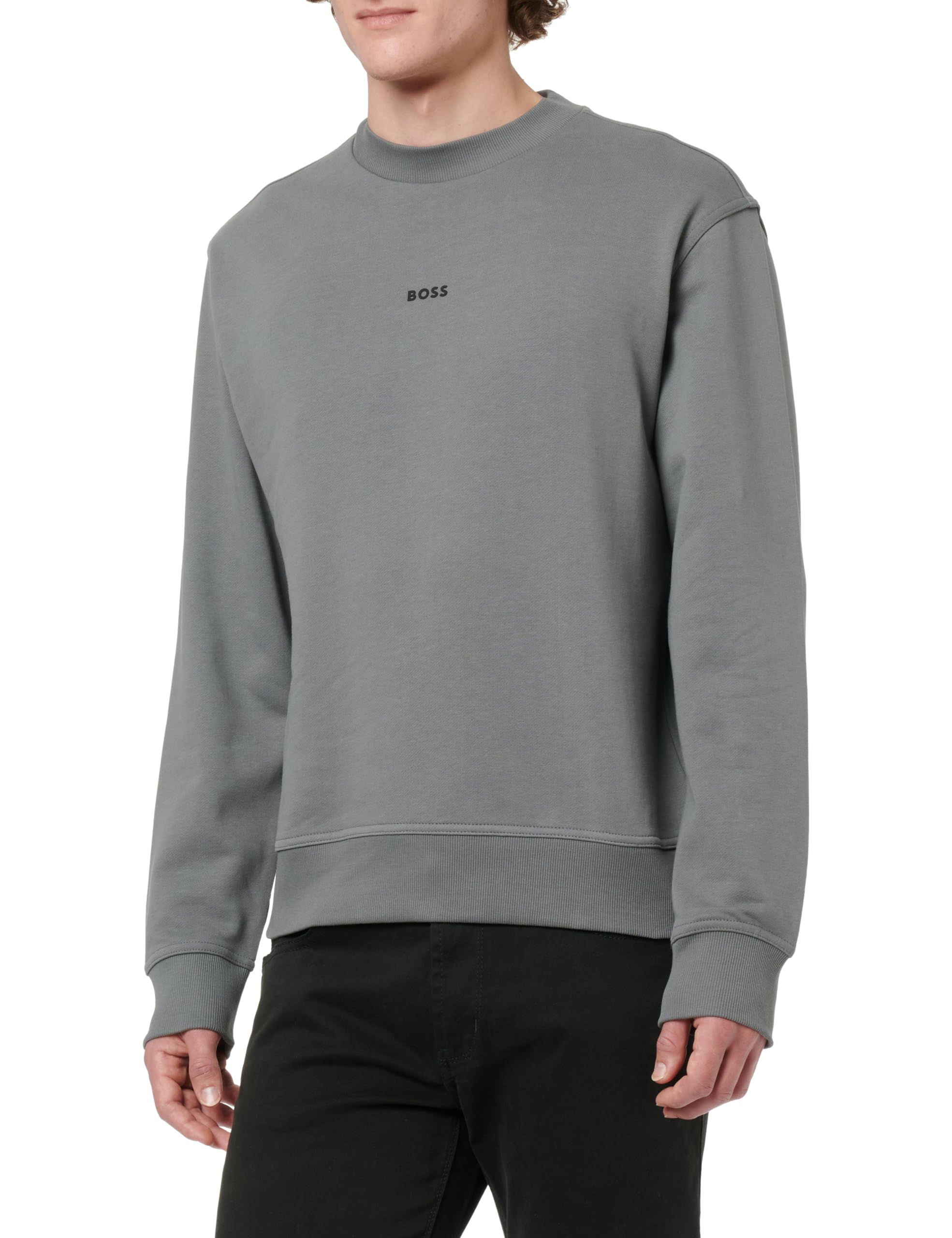 BOSS Herren Wesmallcrew Sweatshirt