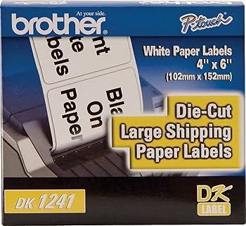 l'étiquette 2冊 Brother DK-1241 Compatible Shipping Labels 4