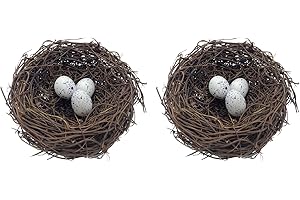 SOHAIL Bird Nest Decor: A Rustic Charm for Your Home and Garden