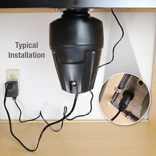 Miniatura 2 de Danco 12035 Interruptor de aire de montaje superior para fregadero, acero inoxidable