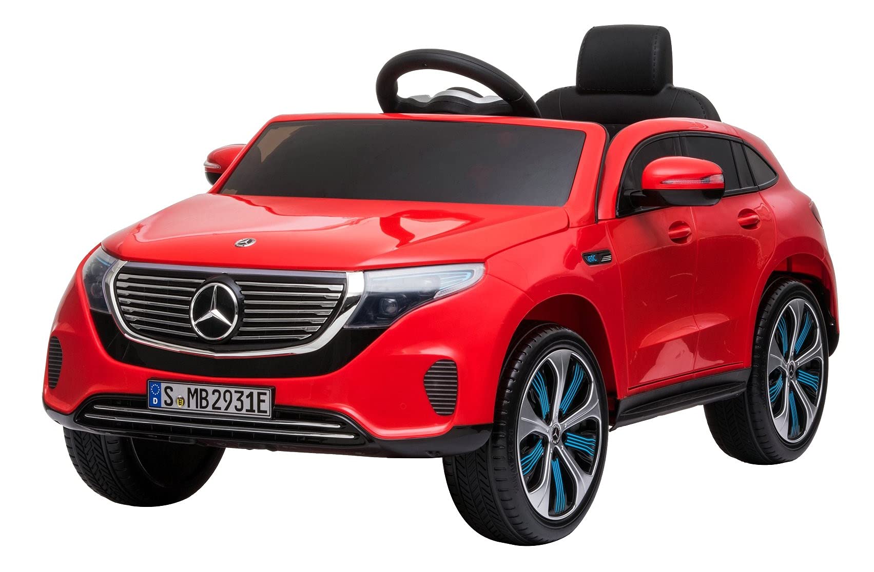DAKOTT Mercedes Benz EQC 400 4Matic Crossover Ride On SUV for Kids, 12V Battery Powered w/Parent Rem