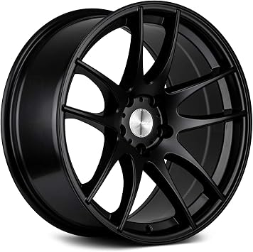 AVID.1 AV32 أسود غير لامع 18x9.5 عجلة مخصصة 5x4.5 نمط الترباس مع +35 إزاحة إكسسوارات سيارات الركاب ذات العجلات المعدنية المتميزة متعددة الأضلاع