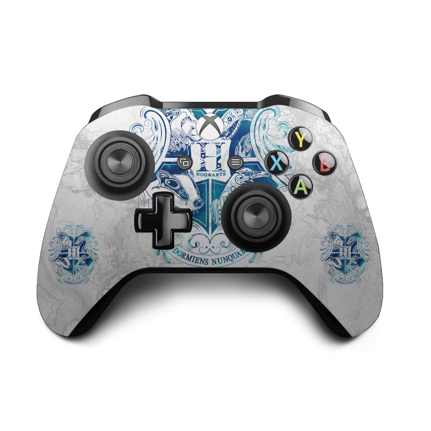 Head Case Designs Officially Licensed Harry Potter Hogwarts Aguamenti Graphics Vinyl Sticker Gaming Skin Decal Cover Compatible With Xbox One S Console and Controller Bundle