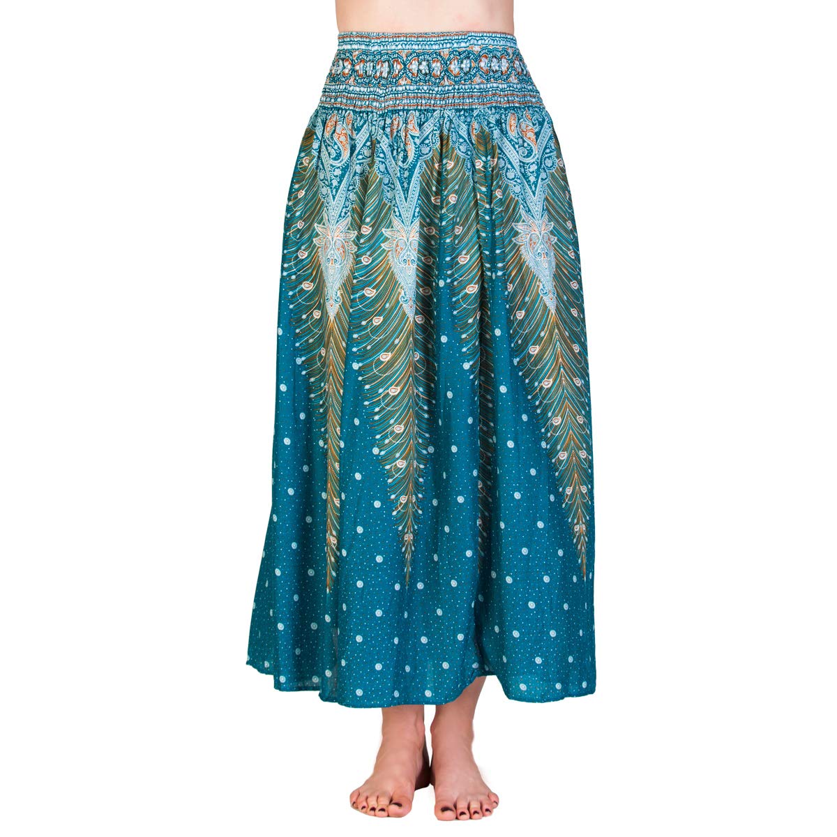 Panasiam Women's V04 Turquoise Summerskirt, V04 In Turkis, Unisize