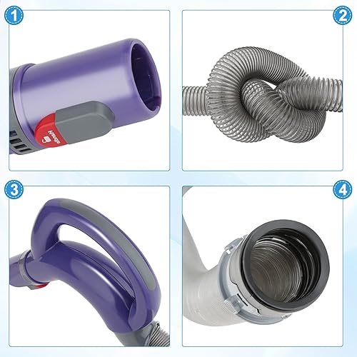 Miniatura 5 de Mango de repuesto de manguera para Shark Navigator Lift Away NV350 NV351 NV352 NV355 NV356 NV357 NV360 NV360K Accesorios de piezas de repuesto para