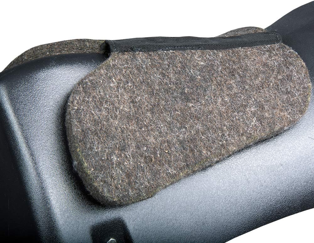 HILASON Wool Felt Horse Western Saddle Pad Wither Relief 3