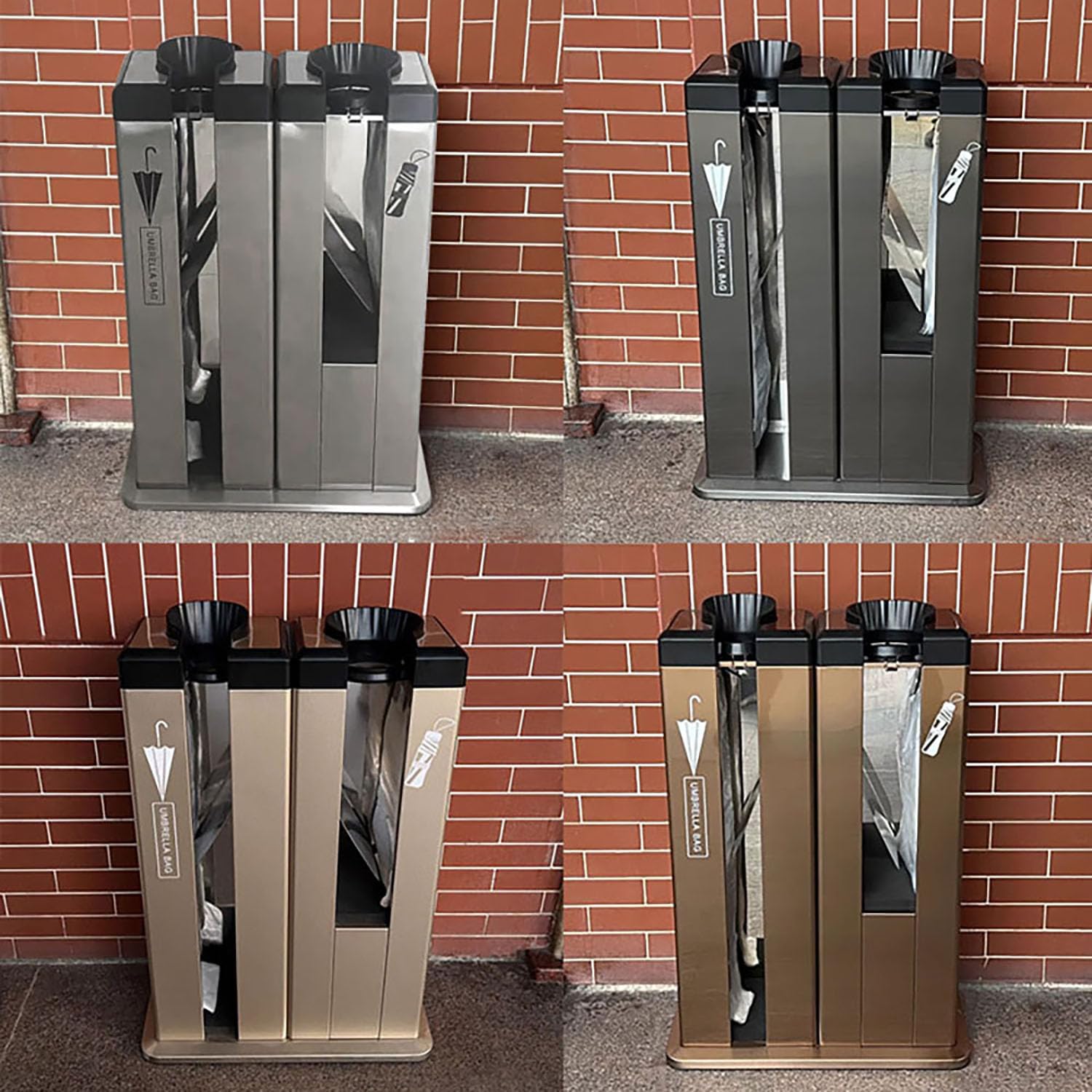 Machine Automatique d'emballage de parapluies humides à Double Fente, incluant 500 Sacs Longs et 500 Sacs Courts, Support pour Usage Professionnel