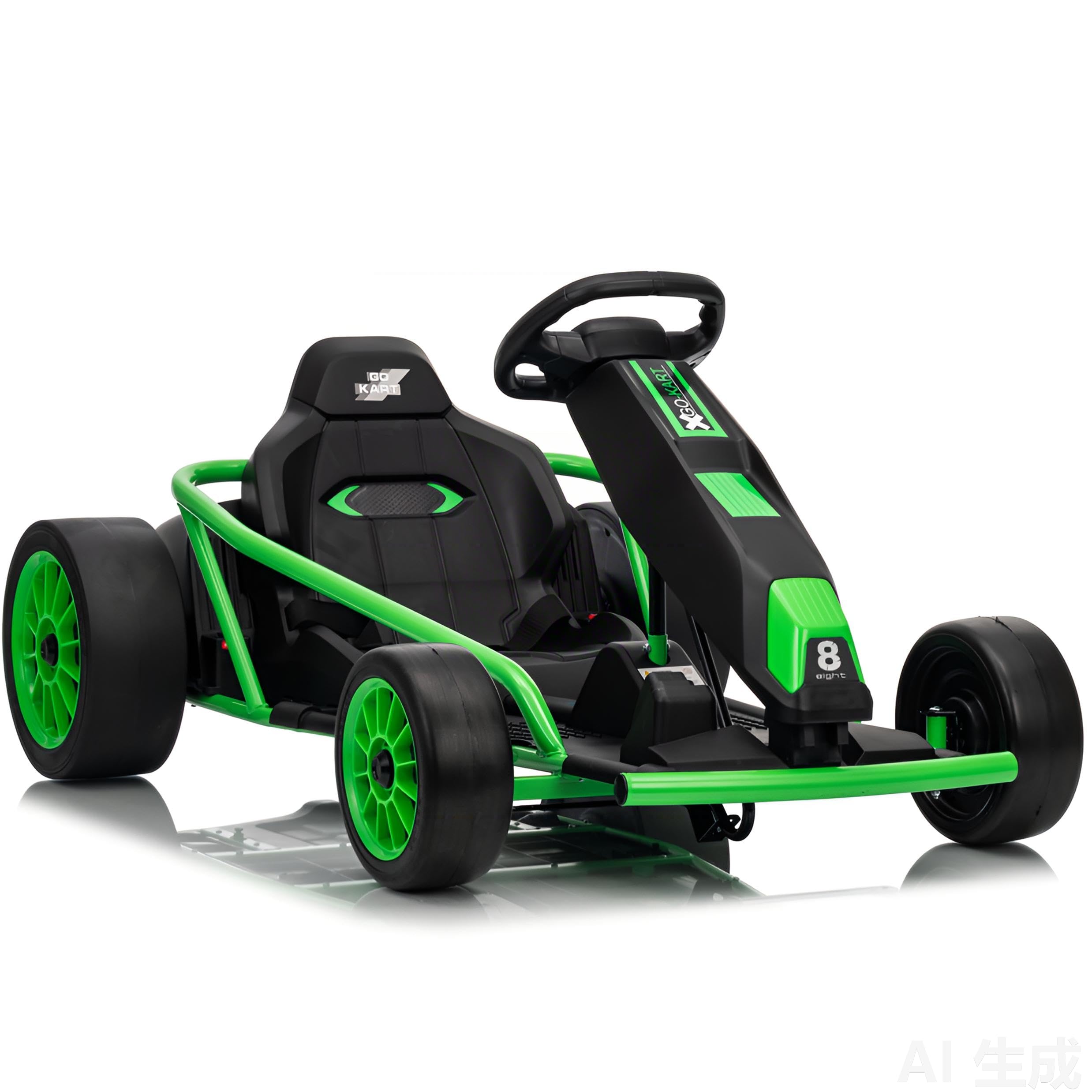 Amazon.com: 24V Go Kart for Kids 8-15 Years,8.1MPH High Speed with