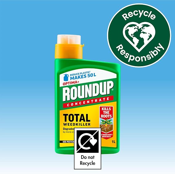 Roundup Optima+ Total Weedkiller - Weedkiller - Camping Pouch - Nylon - Tan