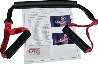 ProPosture - Neck Exerciser Resistant Band for Rehabilitation - Comes in Easy, Medium, or Firm (Made in USA)