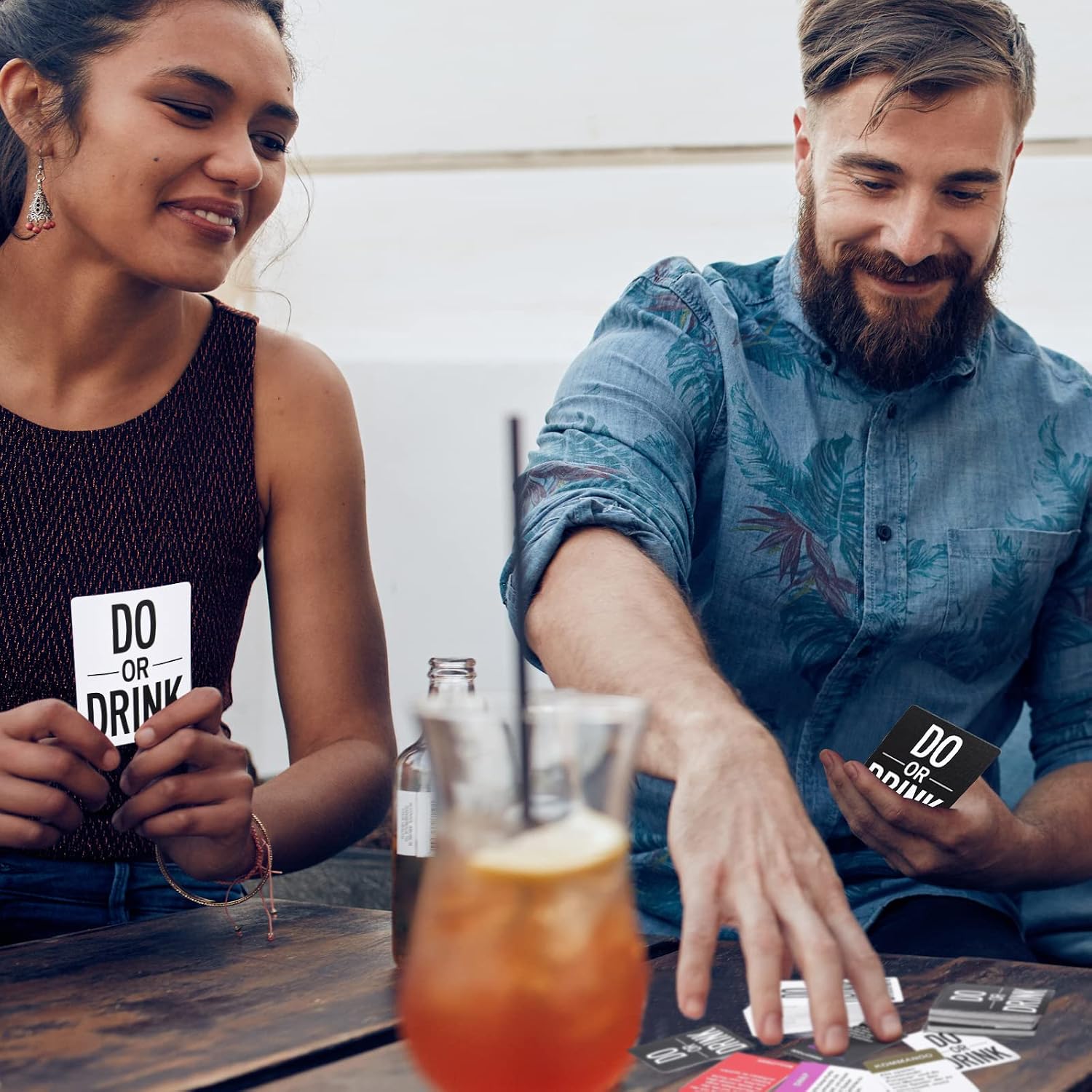 Do or Drink for Couples Expansion Pack - Crazy Fun Party Games for Adults - Talk and Laugh with Our Expansion That Includes 50 New & Crazy Cards for Our Adult Card Game - Great Adult Party Games