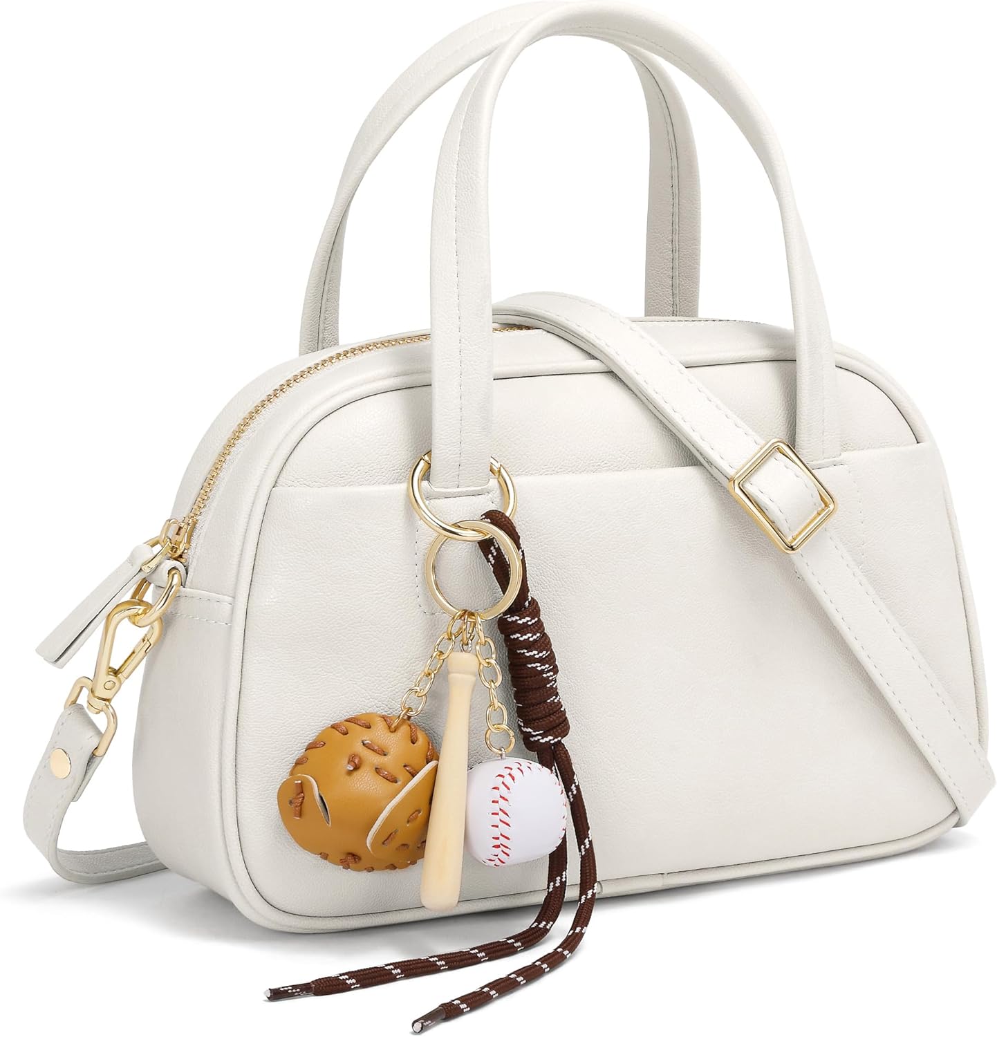 nuoku Women's Crossbody Bag - Small Purses for Women Fashion Handbags, Lightweight Crossbody Bags for Daily/Baseball