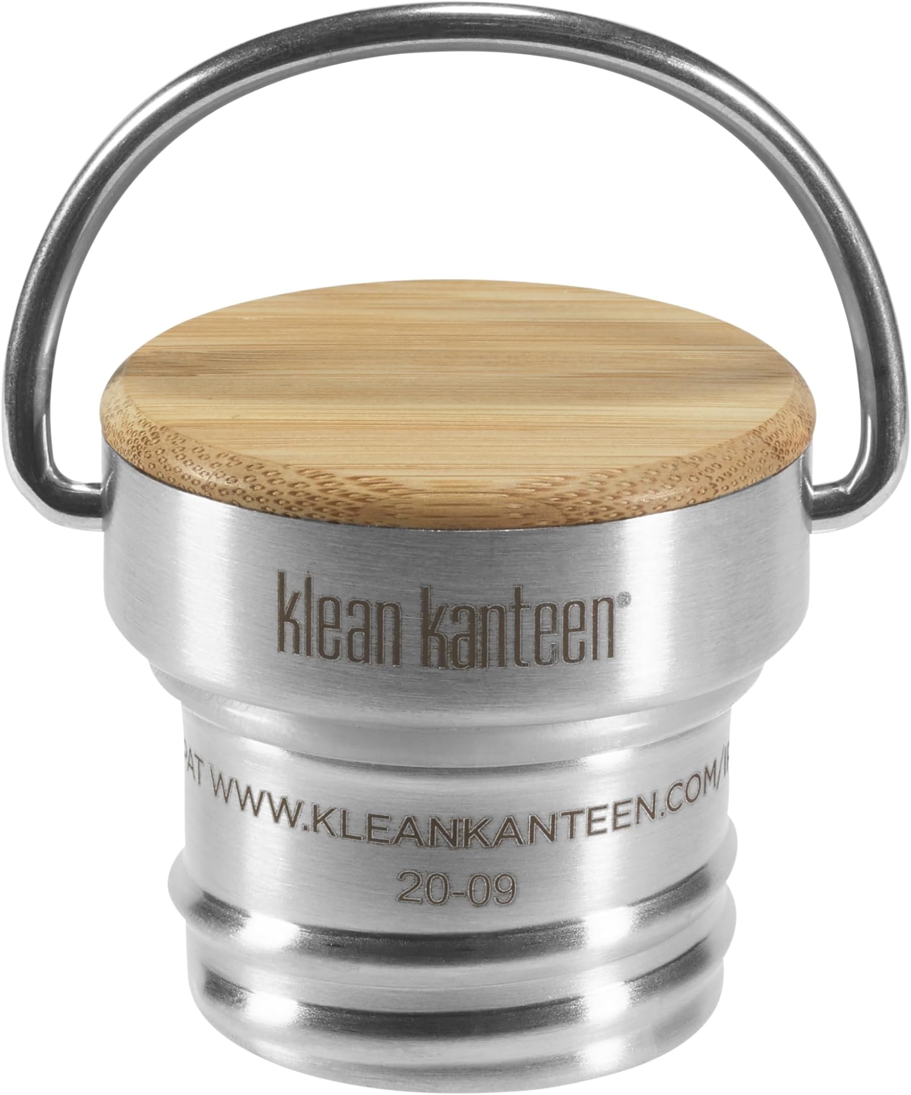 Bamboo Cap - Brushed Stainless
