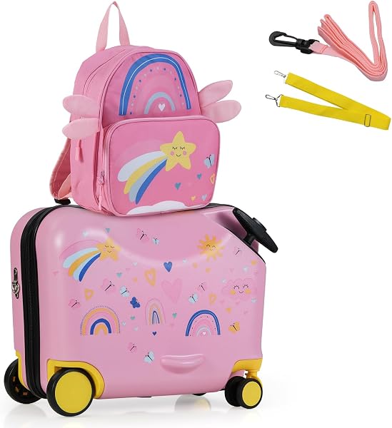 COSTWAY Kindergepäck 2-teilig