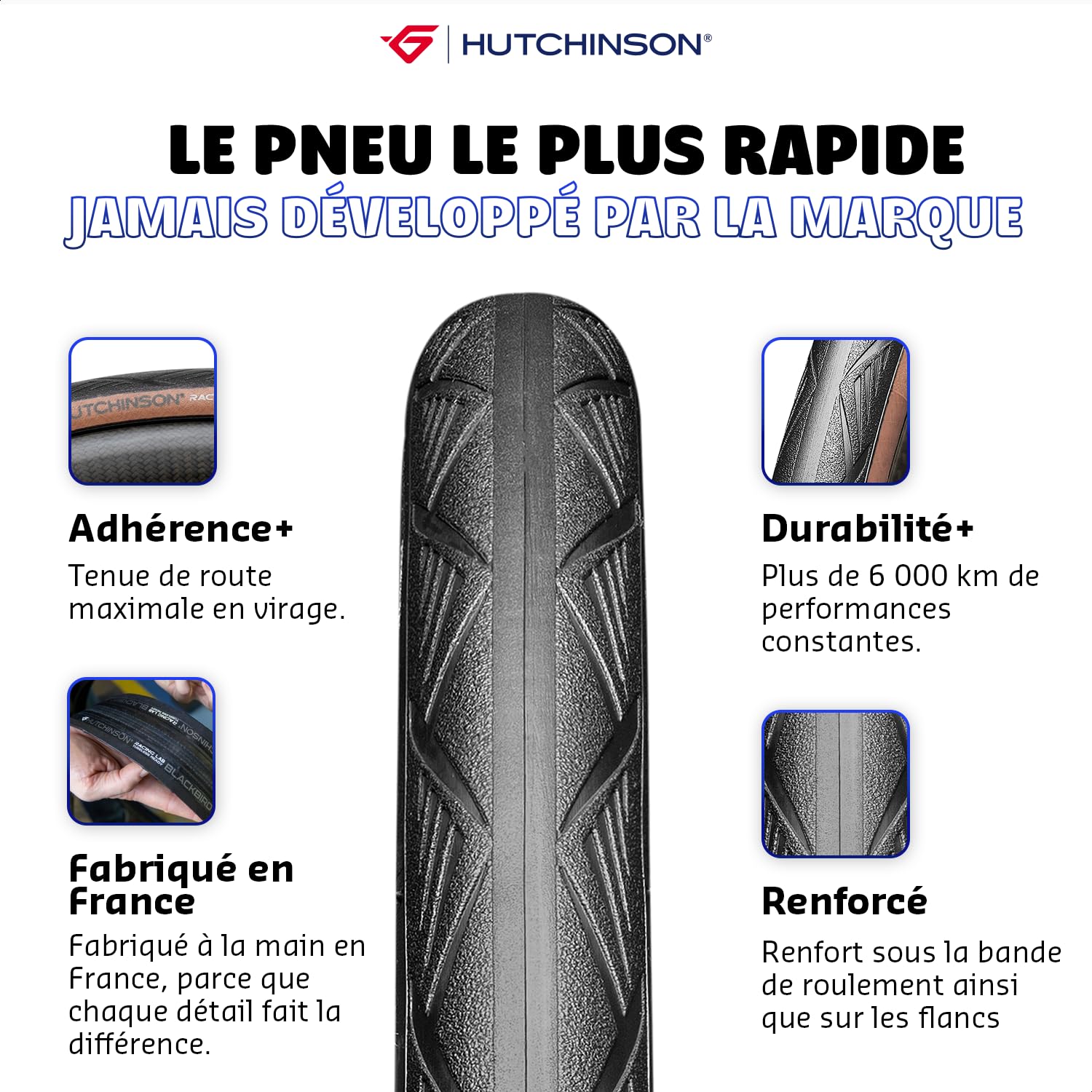 Hutchinson - Blackbird - All Season - Aramid ProTech - 700 x 28