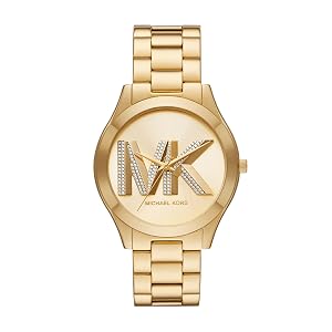 Michael Kors Slim Runway Womens Watch Stainless Steel Bracelet Watch for Women