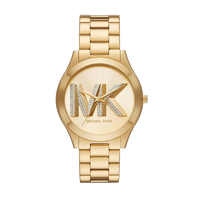 Michael Kors Slim Runway Womens Watch Stainless Steel Bracelet Watch for Women