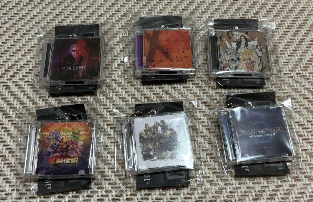 スクエニ カプセルトイ 10種 コンプリートセット TGS2024 会場