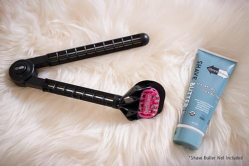 Miniatura 2 de OmniShaver Mango extensor, afeitadora de cuerpo completo para hombres y mujeres con soporte de extensión de 20 pulgadas, ajustable y plegable,
