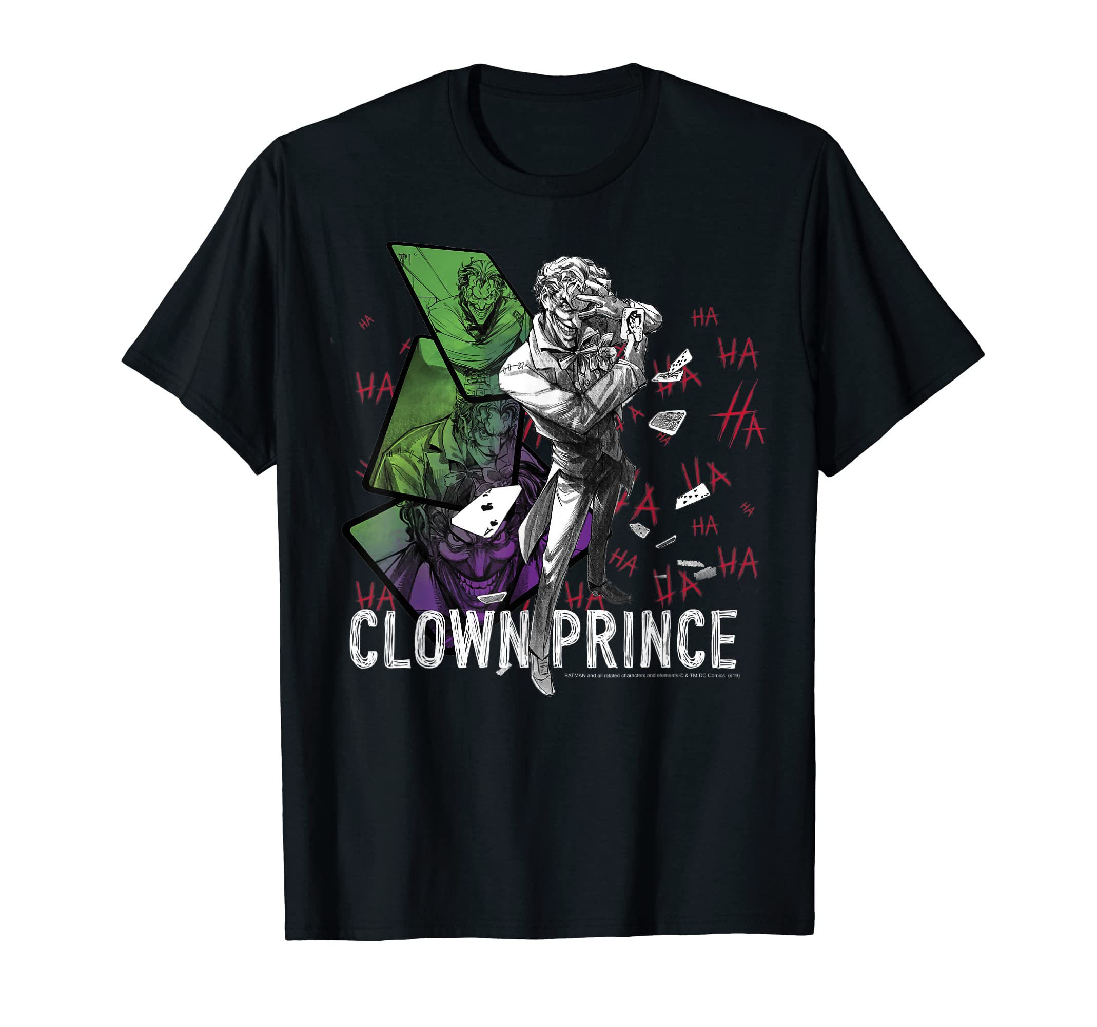 DC ComicsBatman Joker Clown Prince T-Shirt