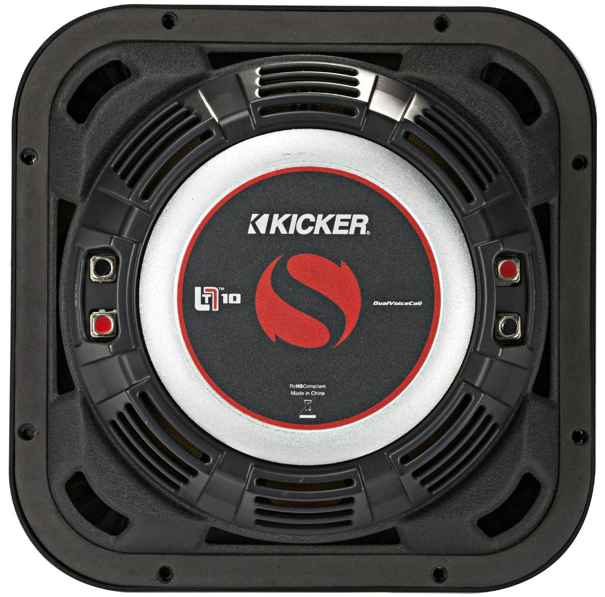 kicker　424260 KICKER L7T102 | Subwoofer quadrado de 25 cm (10') - 1000/500 Watt