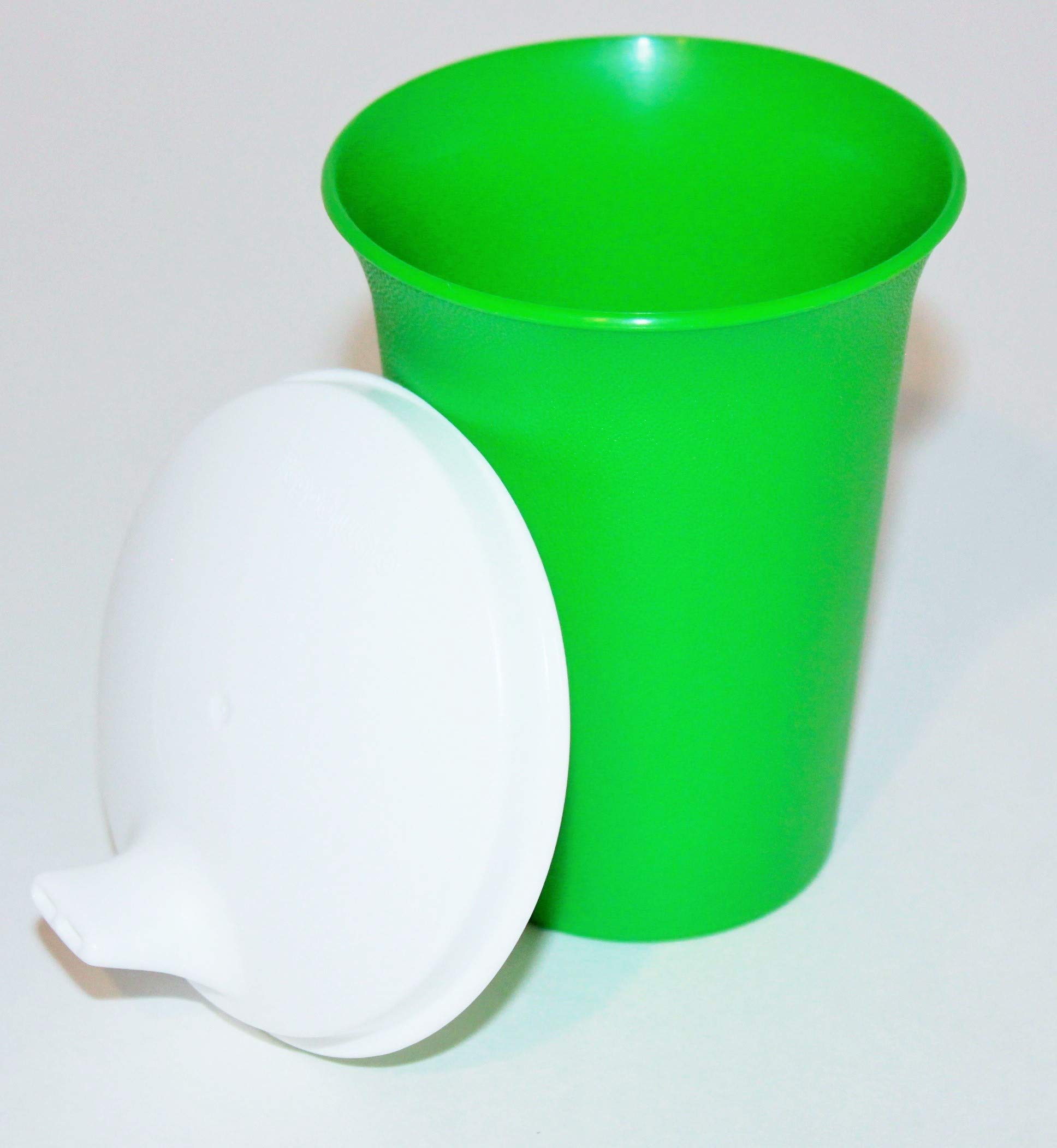 Tupperware (1) Bell Tumbler Cup with Domed Sipper Seal Green