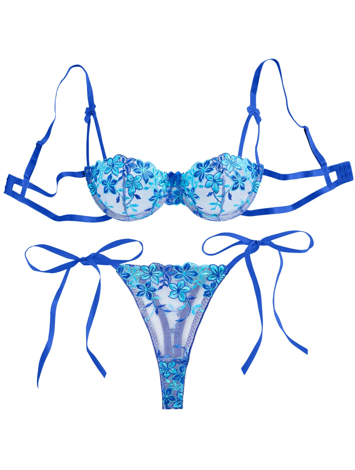 Lilosy Sexy Lingerie Set 2 Piece Women Bra and Panty