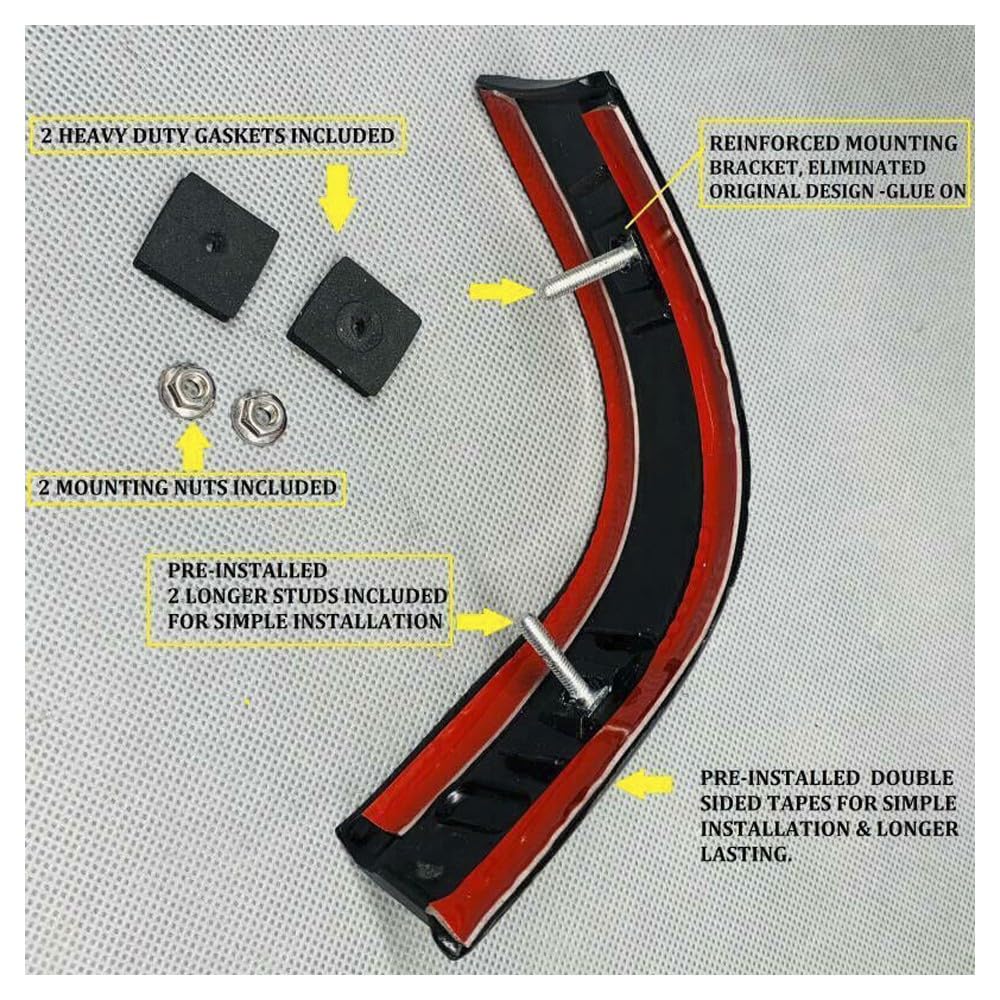 Super Duty Left & Right 2pcs Upgraded Extended Cab Roof Molding for F250 Superduty 2002-2007 for F350 Superduty 2002-2007 for F450 Superduty 2002-2007 for F550 Superduty 2002-2007
