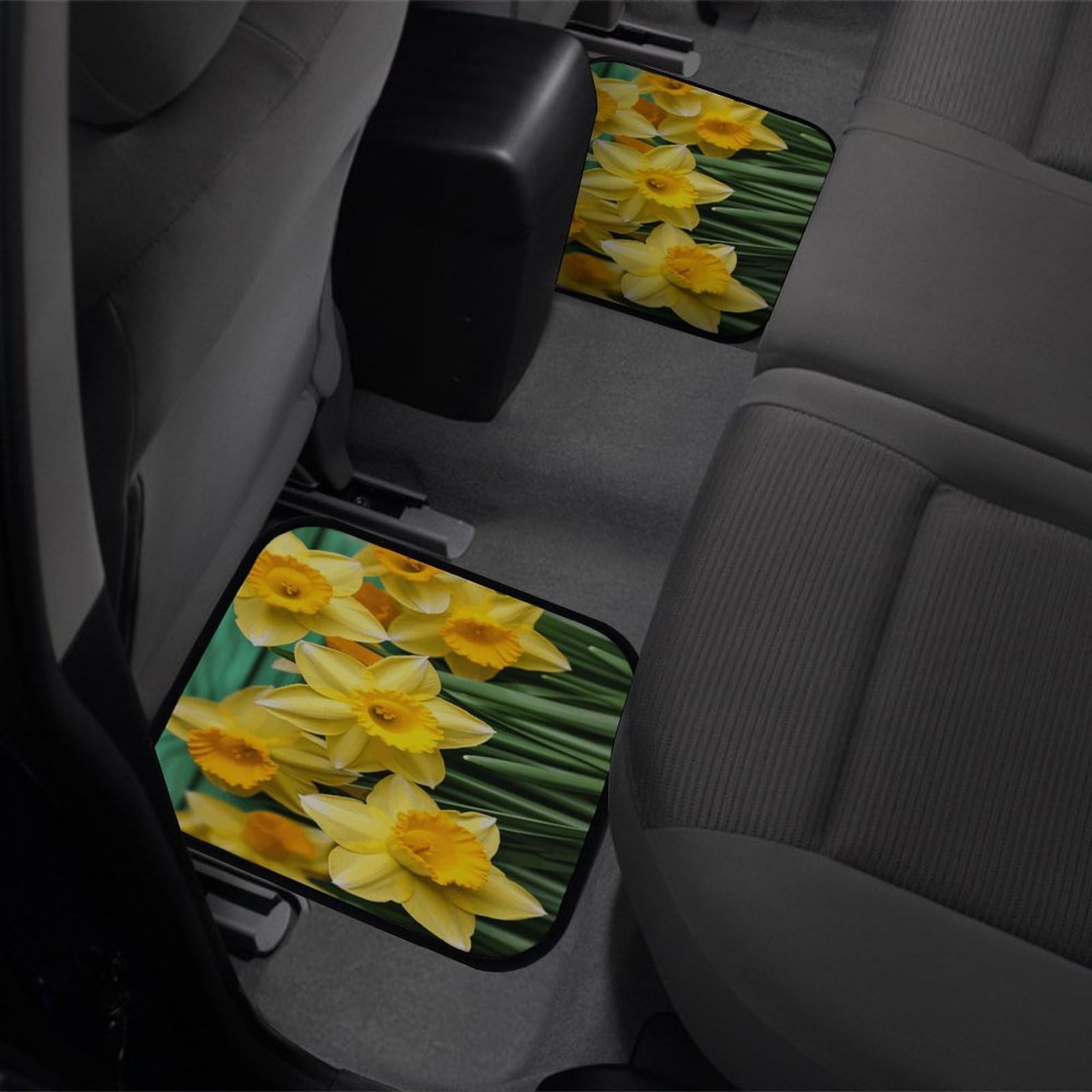 4 tappetini per auto, resistenti, antiscivolo, facili da pulire, adatti per la maggior parte delle auto, per tutte le stagioni, universali, adatti per SUV, berline e camion