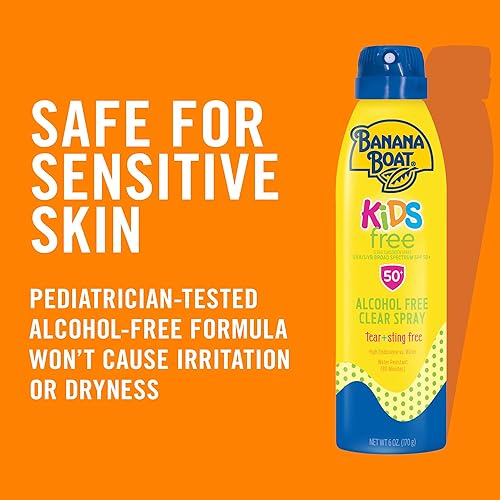 Vista 17 de Banana Boat Loción de protección solar deportiva para niños SPF 50, 6 onzas Protector solar para niños SPF 50, bloqueador solar para niños, sin