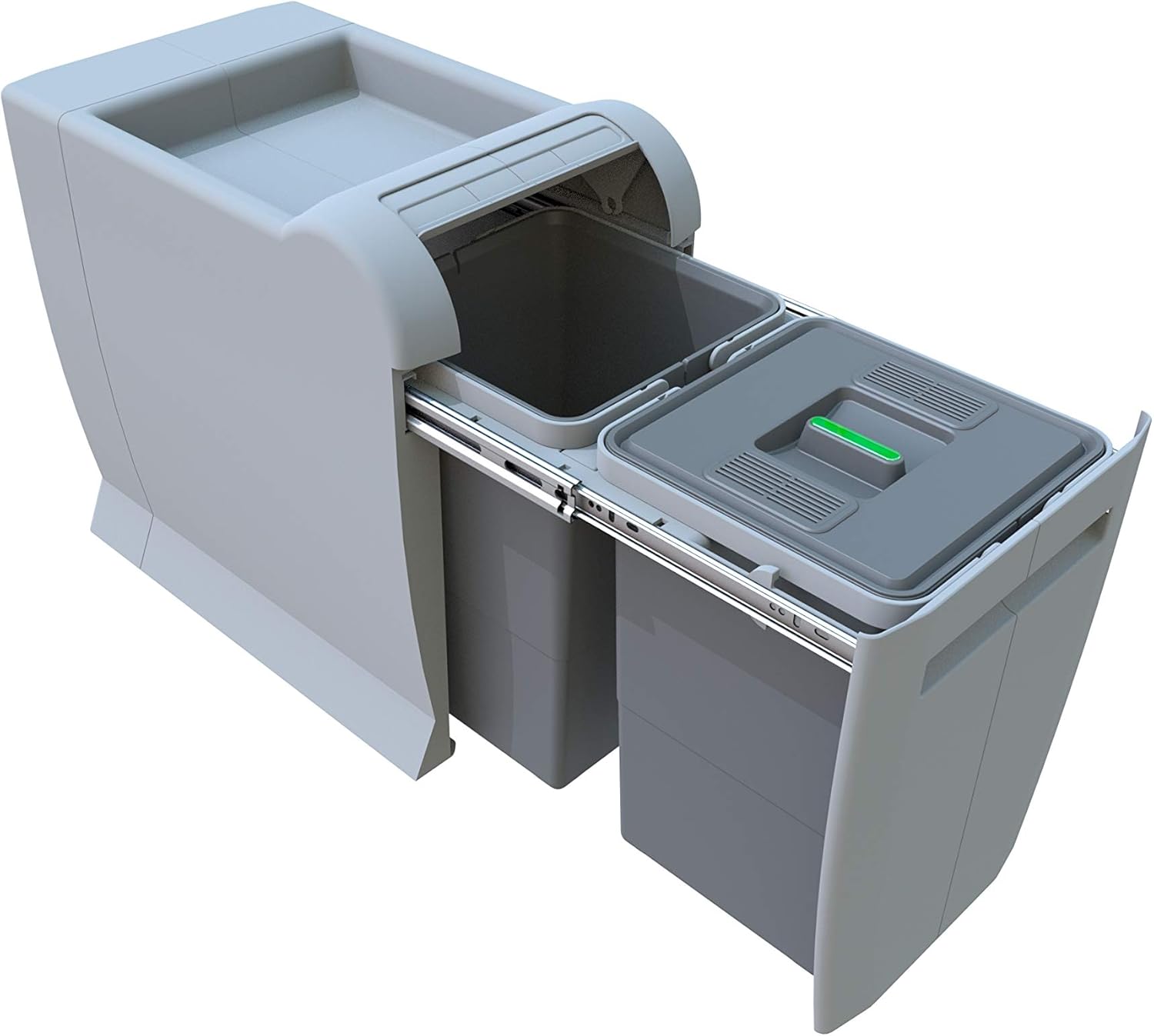 ELLETIPI City PTA 3045B Waste Removable for Base, Grey, 28 x 47 x 44 cm