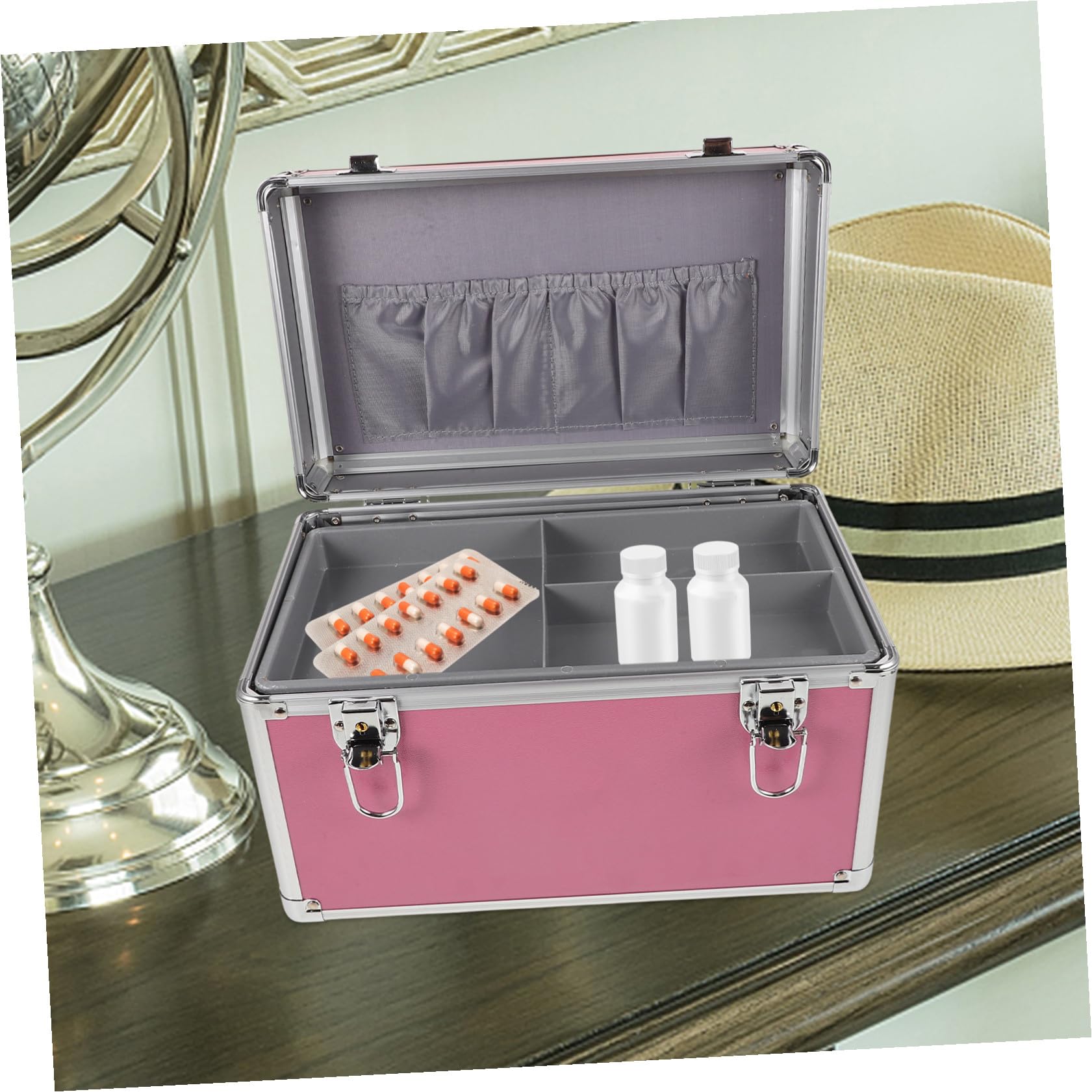 Kit Emergencia Botiquín Caja De Almacenamiento Botiquín Doméstico Resistente
