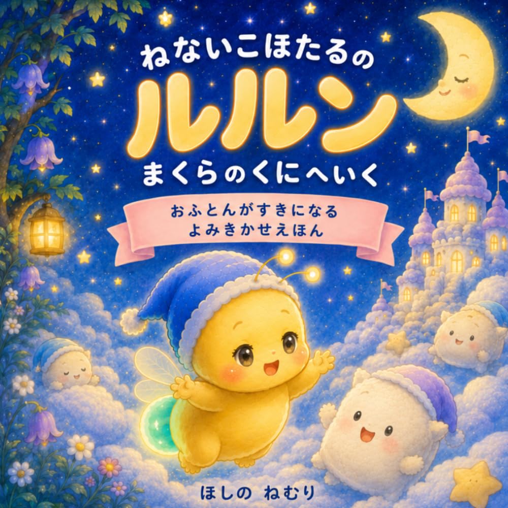 ねないこホタルのルルン まくらのくにへいく: おふとんがすきになる よみきかせえほん