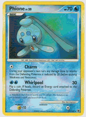 Pokemon - Phione (27) - Majestic Dawn - Reverse Holo