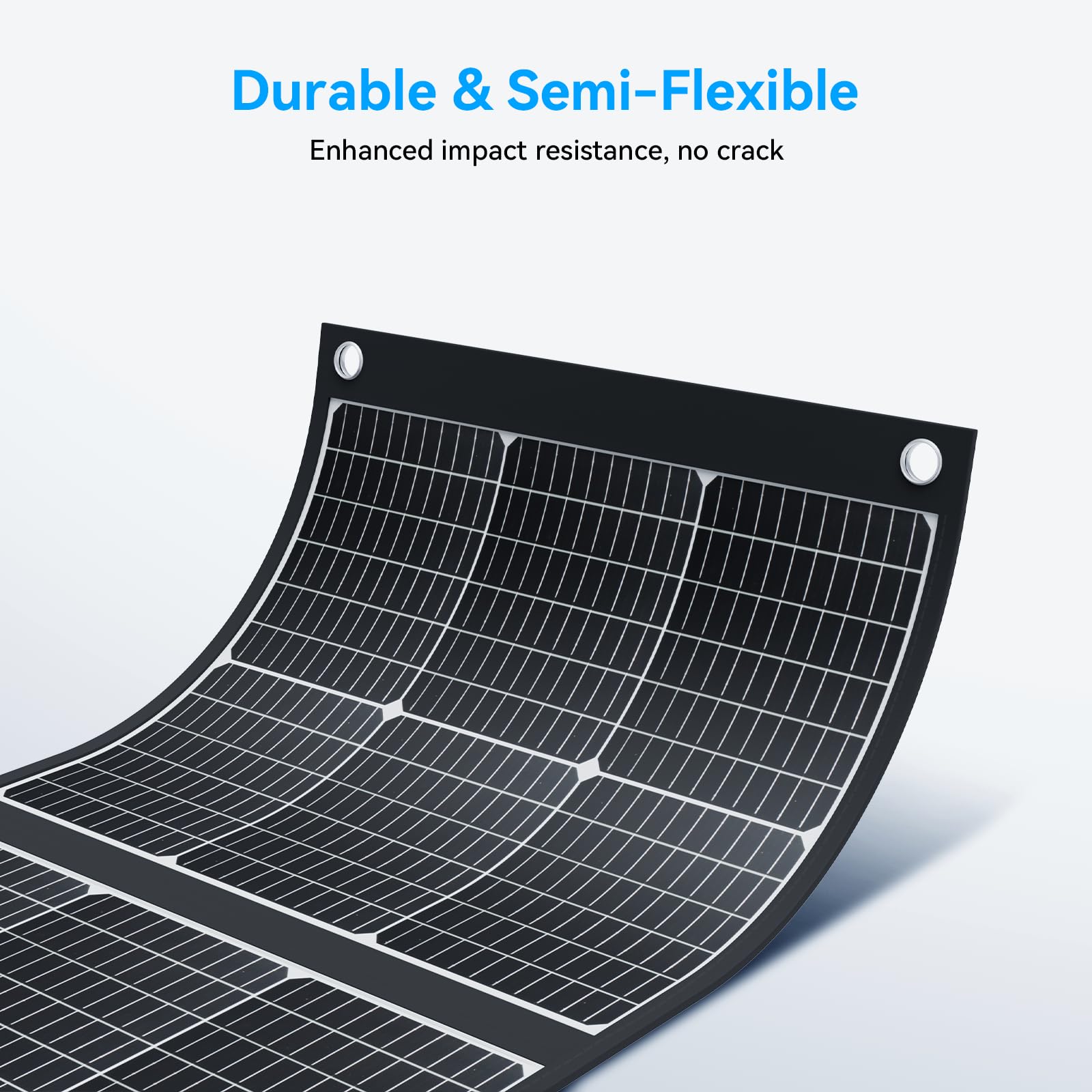 Ecosonique - Panel solar plegable portátil de 300 W 40 V MC4 para centrales eléctricas | Maleta solar ligera con soportes, salida múltiple para generadores solares, caravanas, camping y uso al aire libre