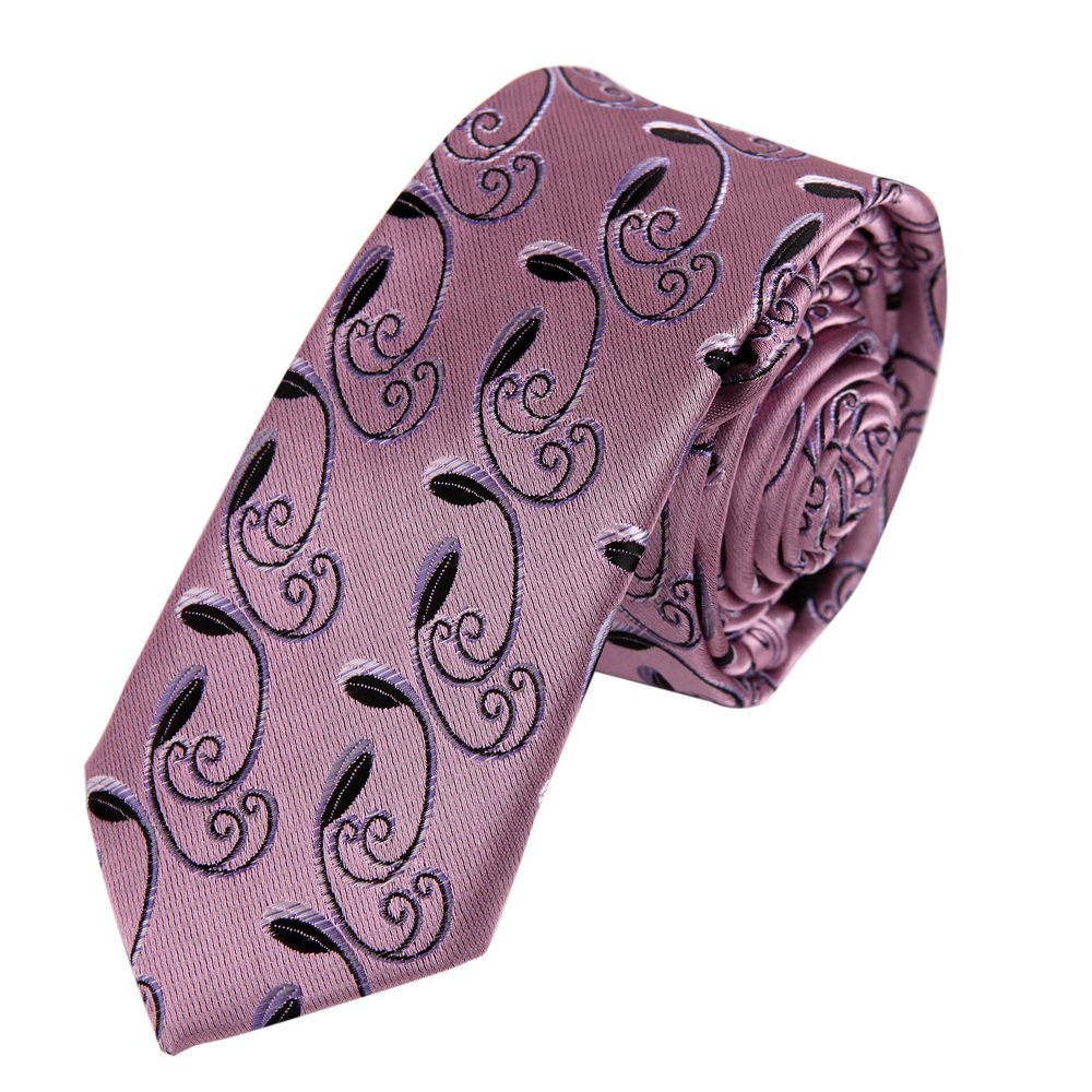 EAE1B01 Fitted Design Mens Skinny Tie Multicolored Luxury Goods By Epoint