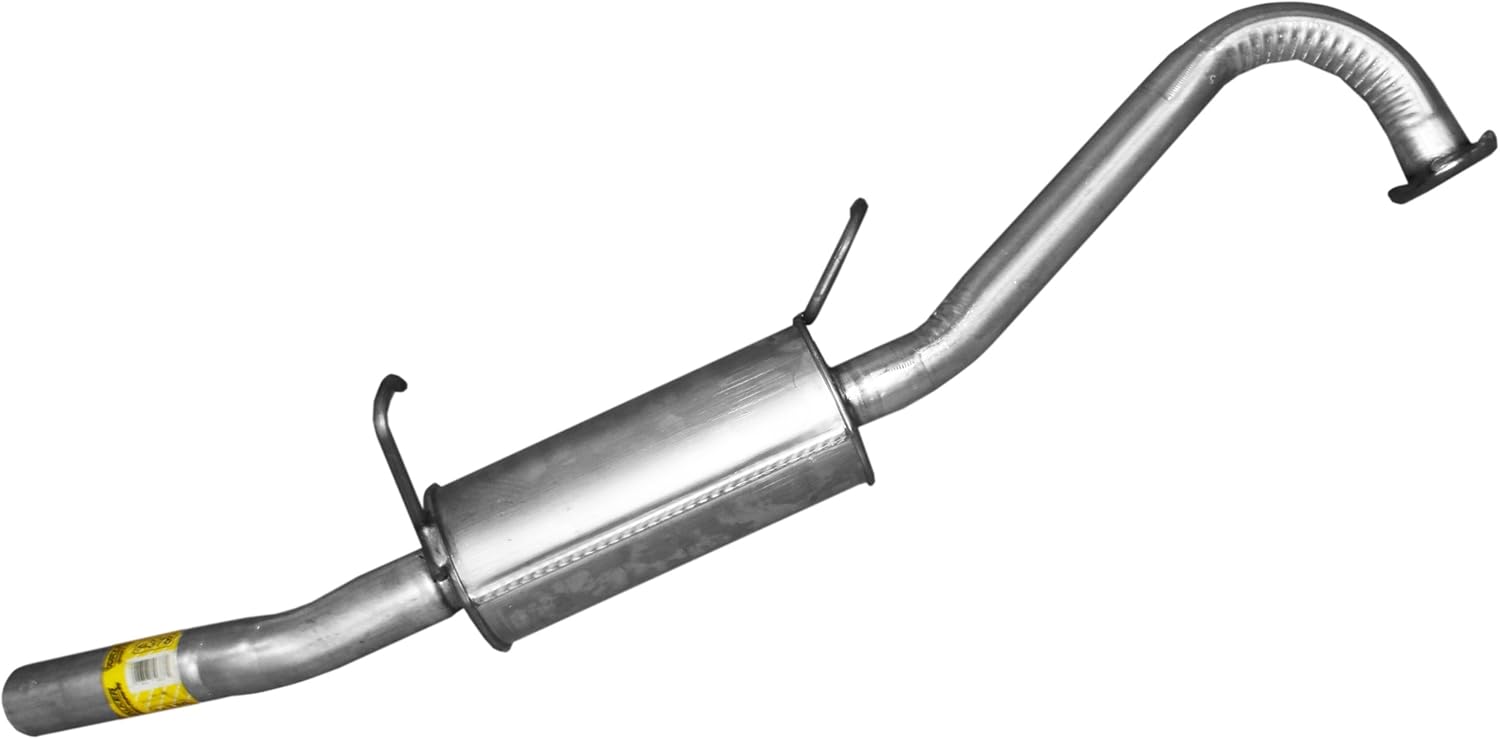 Walker Quiet-Flow SS 54378 Direct Fit Exhaust Muffler Assembly 2.1" Inlet (OD) 2.25" Outlet (OD) for Nissan Pathfinder