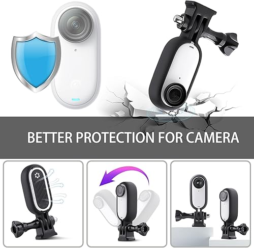 Miniatura 7 de Soporte de montaje para Insta360 GO 3 marco, funda protectora para montaje en jaula Accesorios