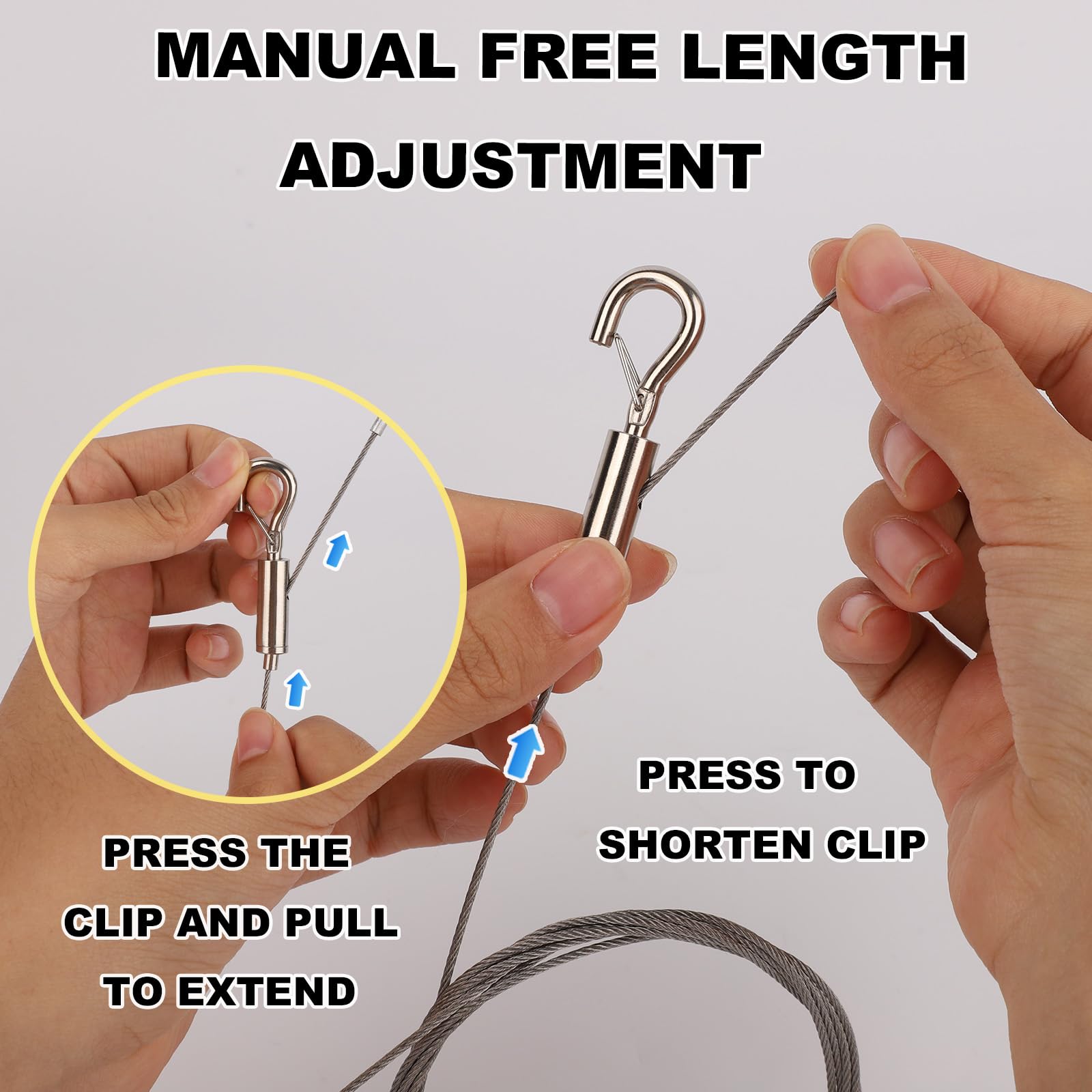 Adjustable Picture Hanging Wire Kit - Image 4