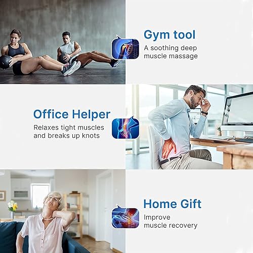 Vista 22 de iECO Cryosphere - Pelota de masaje en frío para alivio del frío y el calor, liberación miofascial, terapia de punto de activación, nudos musculares