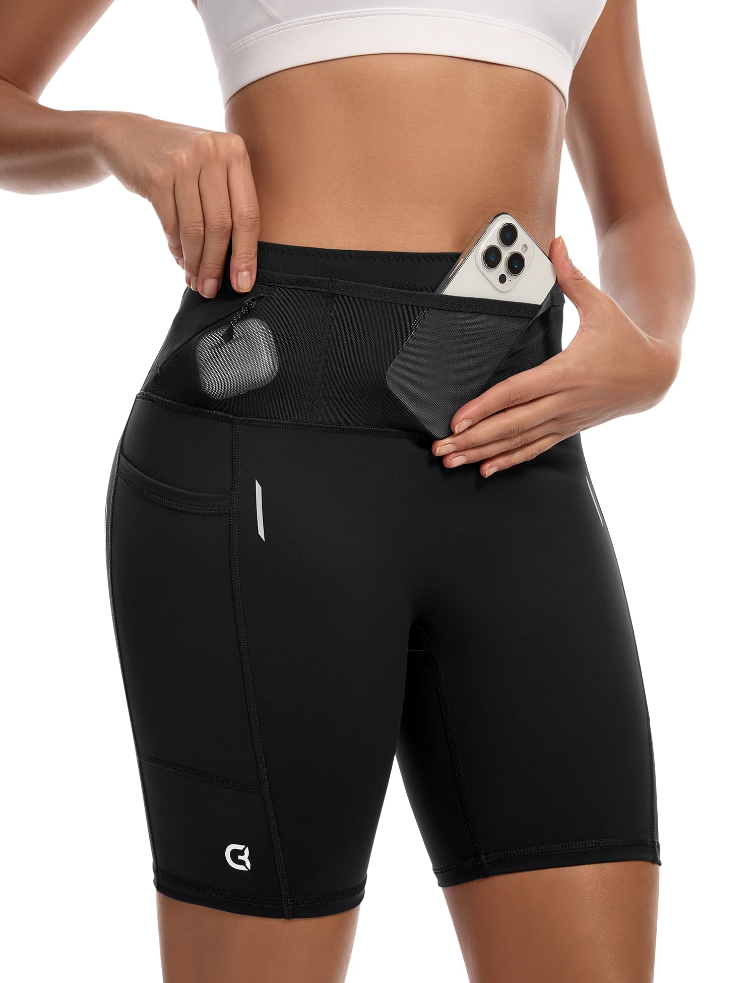 Women's Running Shorts with 6 Pockets