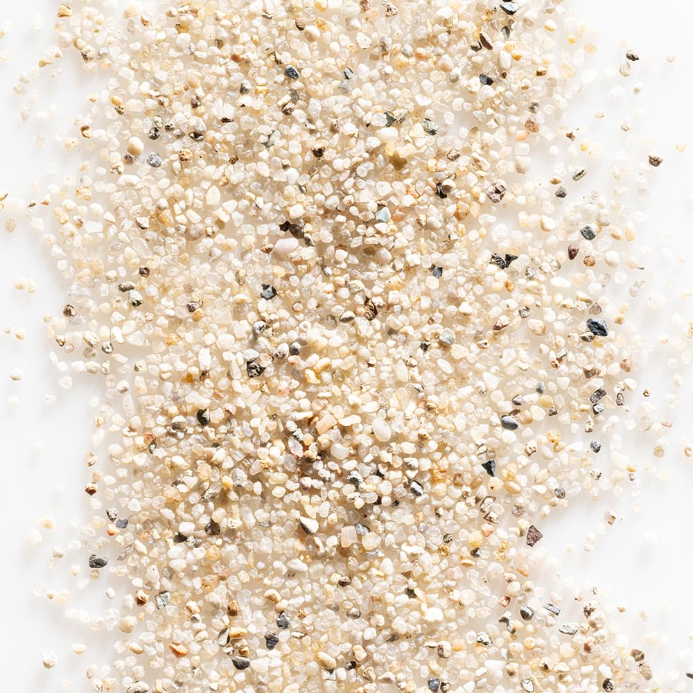 Hochwertiger Filtersand 1,0-2,0mm für Pool Sandfilteranlagen, 25kg | feuergetrockneter Quarzsand,Für Poolfilter, PE-Verpackung