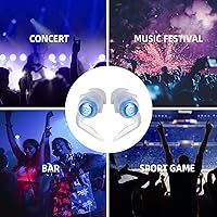 Vista 5 de Ear Plugs for Concerts High Fidelity Ear Plugs Concert Earplugs Musicians Best Earplug for Concert for Noise Reduction Cancelling Musician Reusable