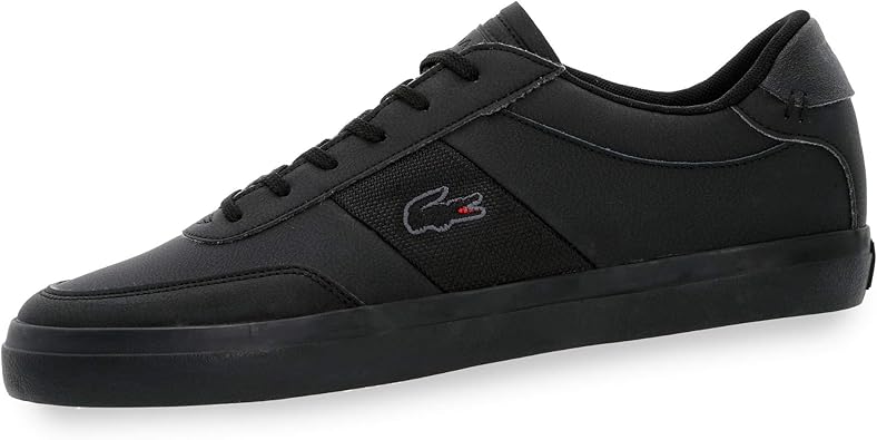 Tênis Lacoste Court-Master, Masculino, Preto, 39 | Amazon.com.br