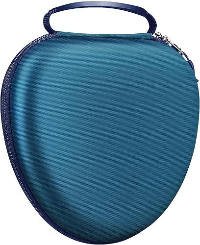 Fintie Funda rígida para auriculares AirPods Max, bolsa protectora de almacenamiento de viaje de repuesto con encendido y apagado automático para
